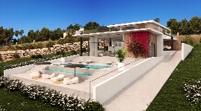 New constructed Villa with fantast vies in Vista Alegre for sale