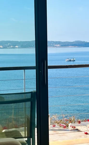 Serene Oceanfront Residence near Cala Gració with Spectacular Views