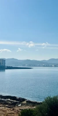 Serene Oceanfront Residence near Cala Gració with Spectacular Views