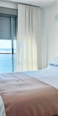 Serene Oceanfront Residence near Cala Gració with Spectacular Views