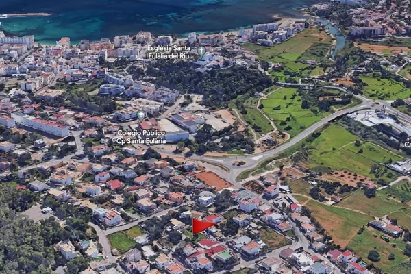 Terrain urbain de premier ordre à Santa Eulalia à vendre