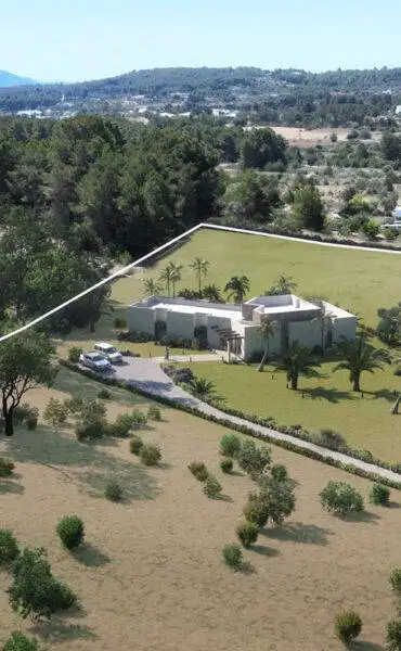 Beautiful Ibiza style villa under construction
