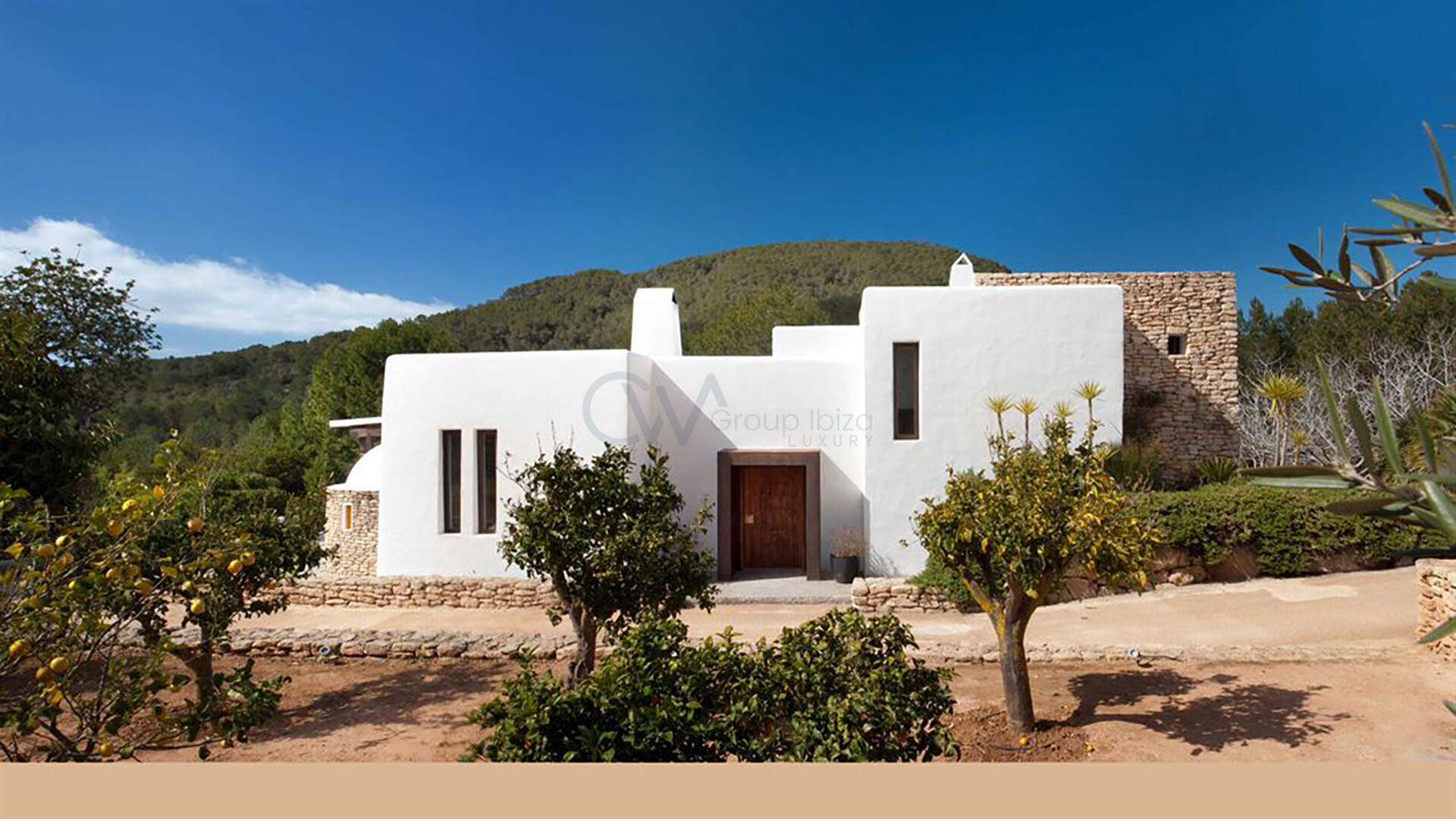 Newly restored six bedroom modern finca