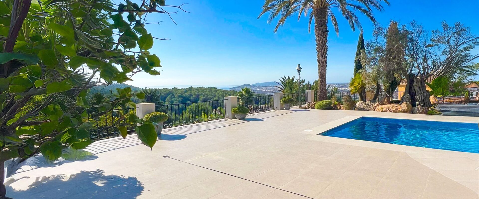 Villa in Can Furnet with amazing views to Ibiza Town