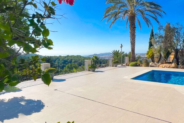 Villa in Can Furnet with amazing views to Ibiza Town