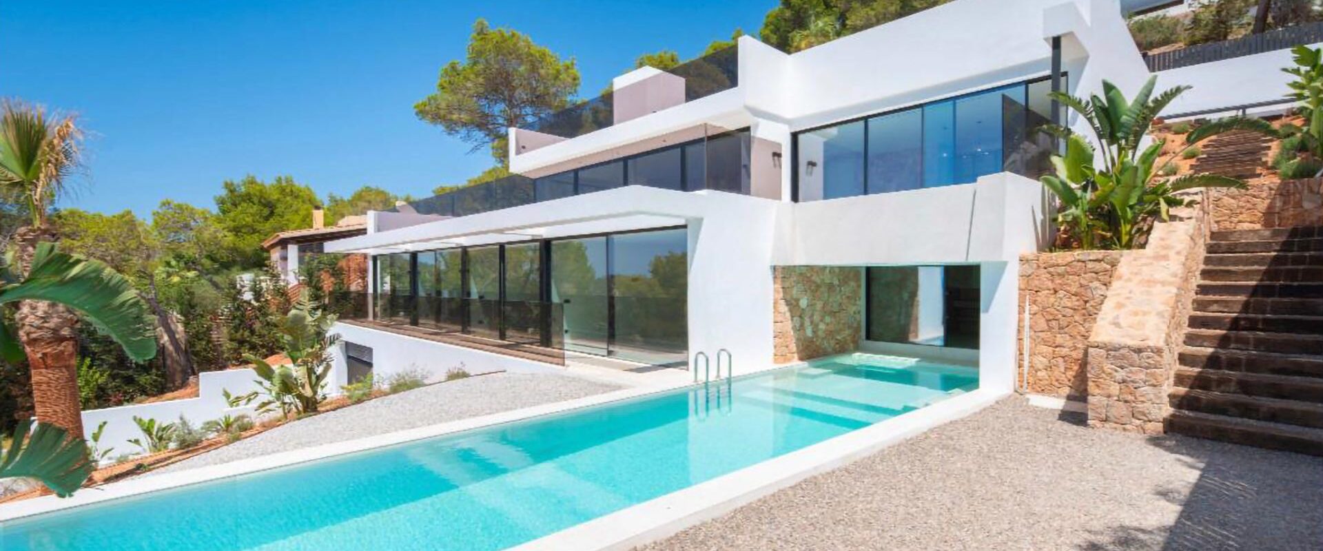 Luxury Villa with Sunset Views in Cala Salada, Ibiza
