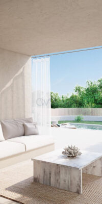 New Luxury semi-detached residence 500 meters from the sea