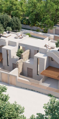 New Luxury semi-detached residence 500 meters from the sea