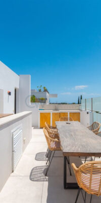 Exclusive 4-Bedroom Penthouse with Private Pool in Jesús, Ibiza