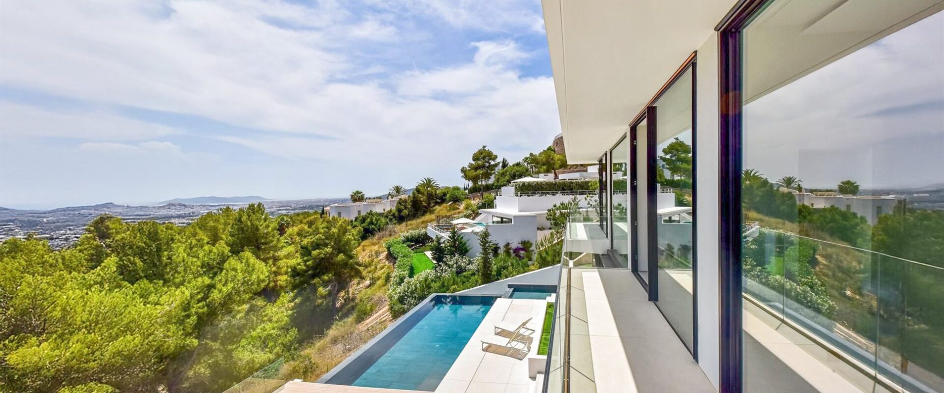 Exclusive villa with panoramic sea views in Can Furnet