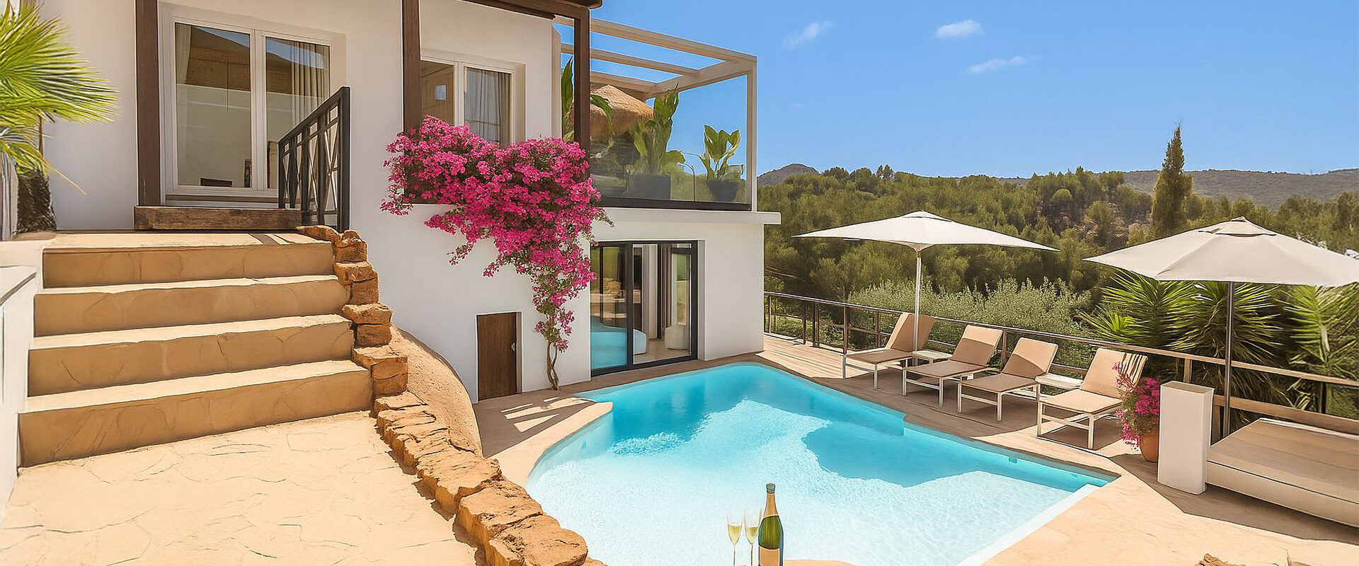 Luxury Villa with Panoramic Views in Can Furnet