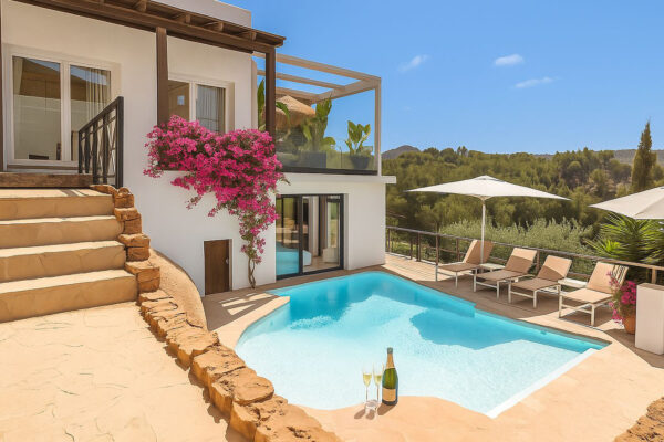 Luxury Villa with Panoramic Views in Can Furnet with rental licence