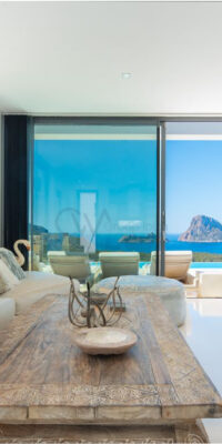 Townhouse in Cala Carbo with Infinity Pool and Es Vedrà Views