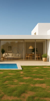 New Eco-Friendly Villa with Private Pool on a Large Plot New Eco-Friendly Villa with Private Pool on a Large Plot