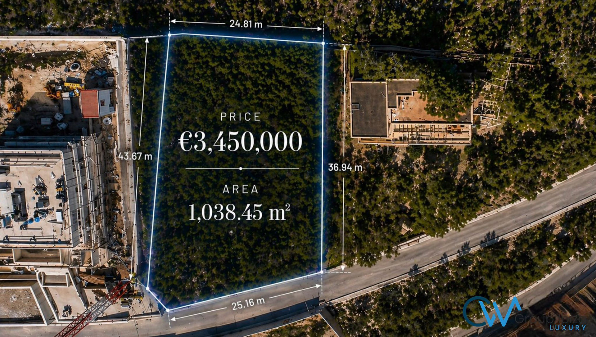 Urban Plot – Last Opportunity in Ibiza’s Exclusive Hilltop Enclave
