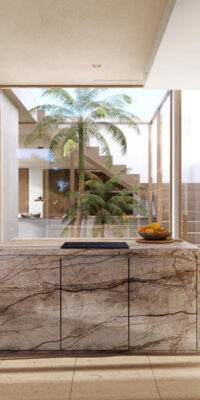 Contemporary sea-view villa with sunset views in Cala Salada Contemporary sea-view villa with sunset views in Cala Salada