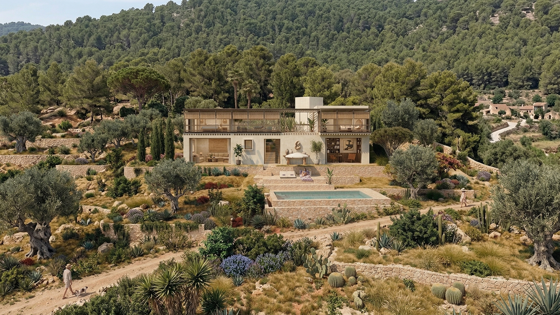 Plot for a 6 bedroom house in Roca Llisa