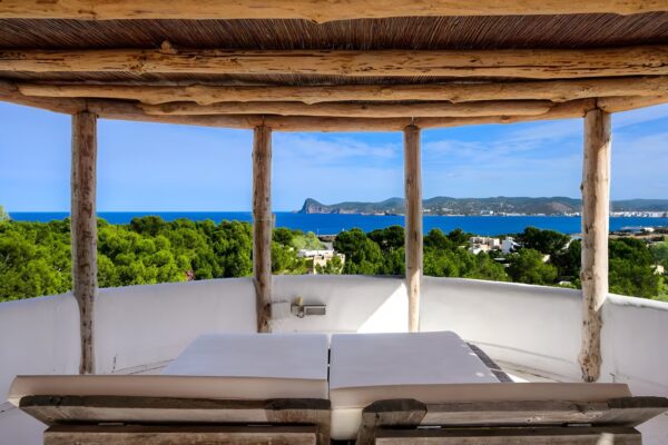 Authentic ibicencan villa with panoramic sea views