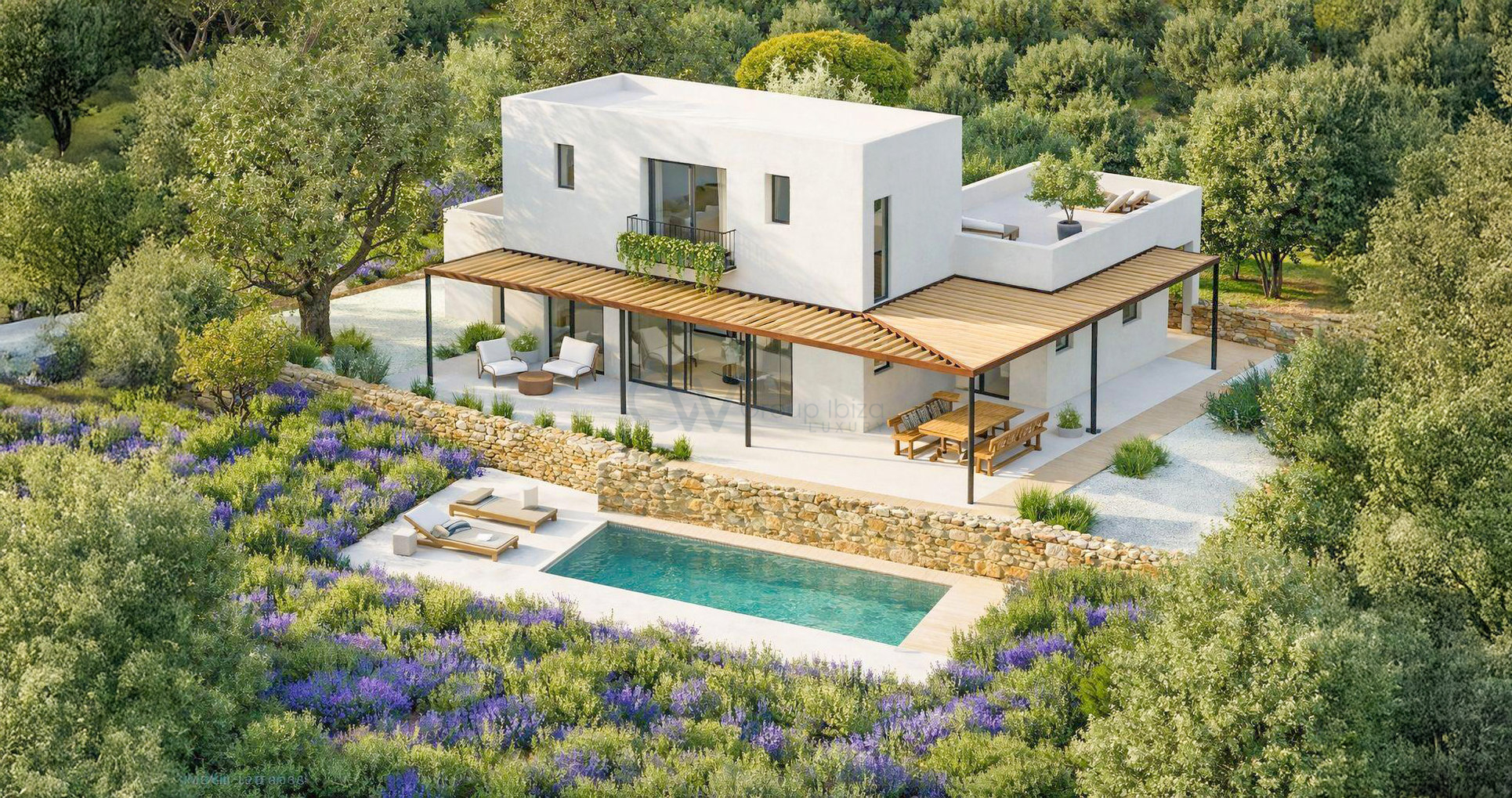 Exclusive sea view villa under construction in Benimussa