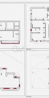 Twee gloednieuwe twee-onder-een-kapwoningen in Sant Francisco Twee gloednieuwe twee-onder-een-kapwoningen in Sant Francisco