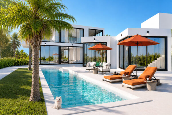 Villa de diseño a solo 5 minutos de la playa de Cala Molí