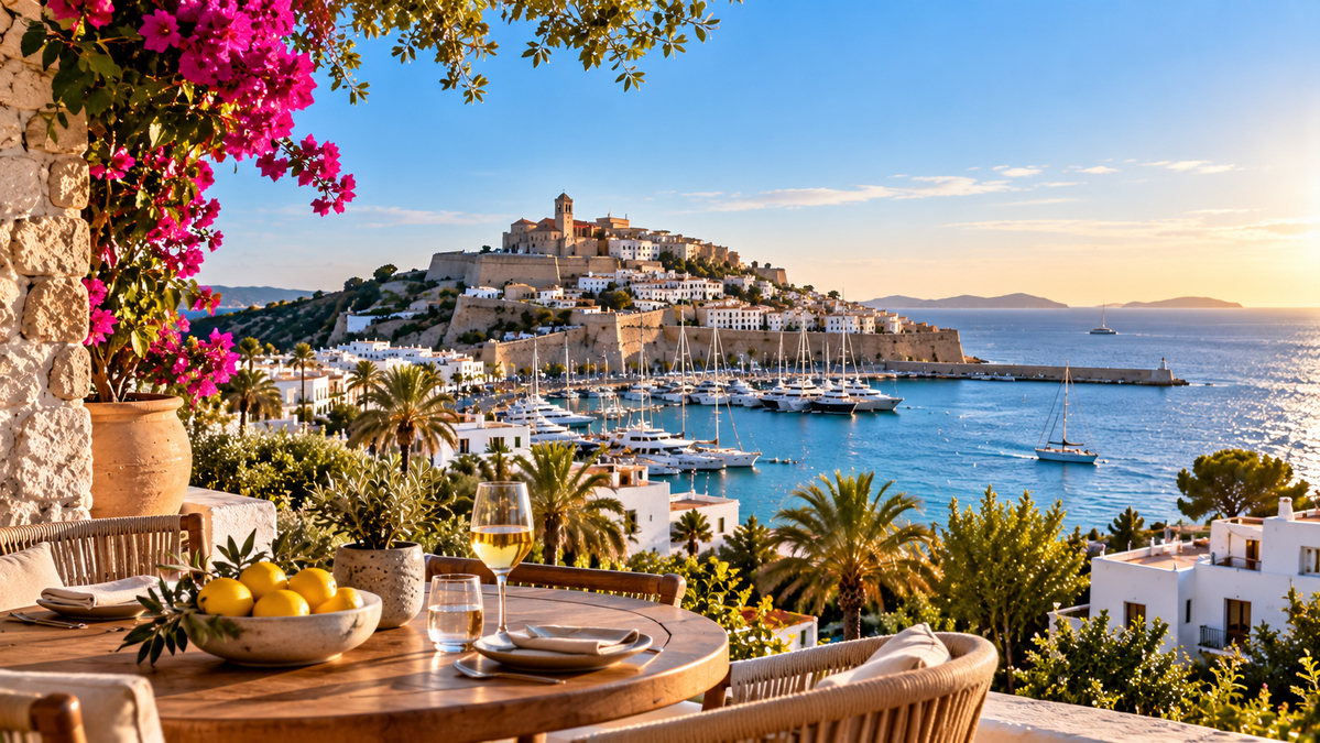 Port d'Ibiza-Ville, à proximité du marché immobilier de luxe de l'île - CW Real Estate Ibiza