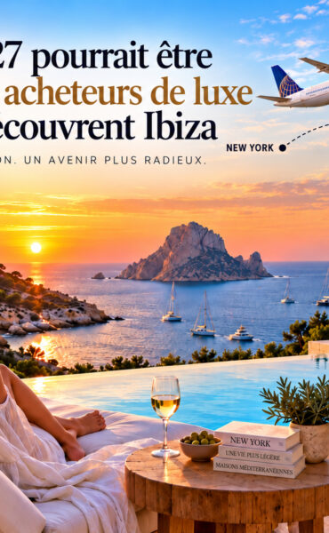 Nouvelle liaison aérienne United Airlines Newark-Ibiza 2027 - CW Real Estate Ibiza