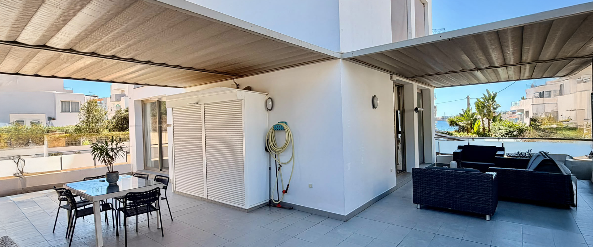 Apartment 80 meters from Talamanca Bay with private terrace
